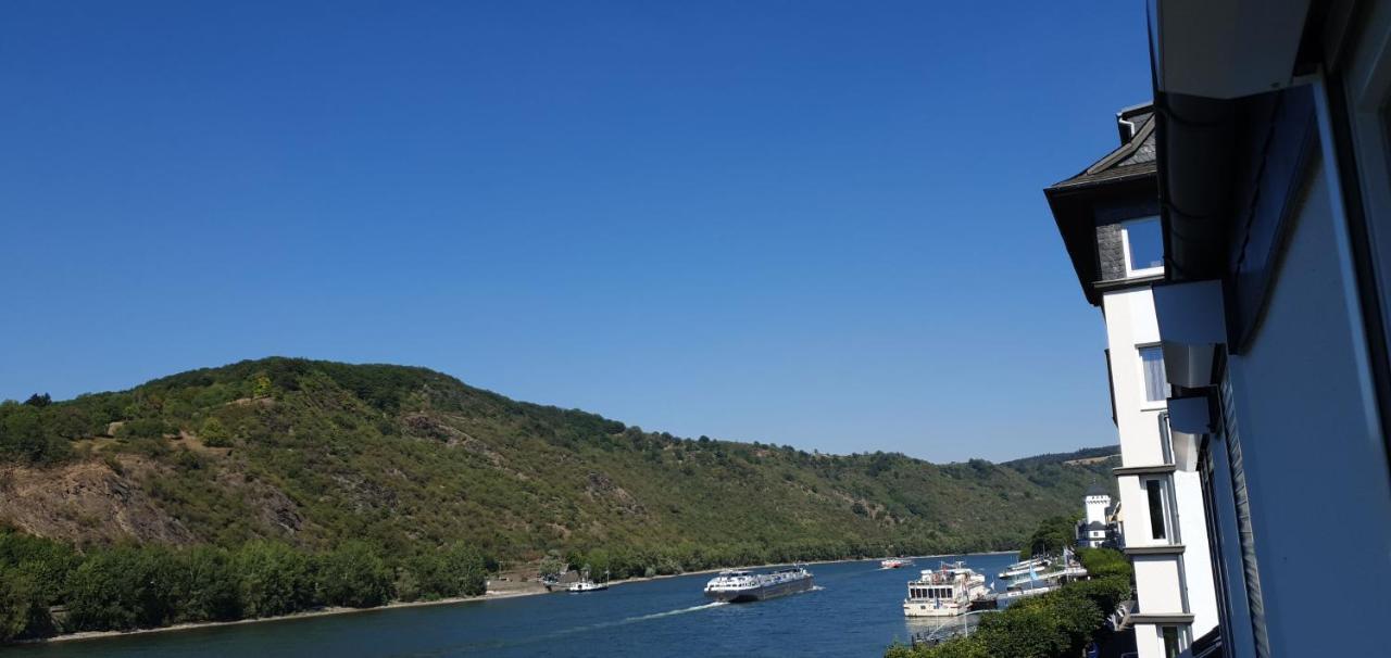 Grosse Wohnung Mit Rheinblick Boppard Eksteriør billede