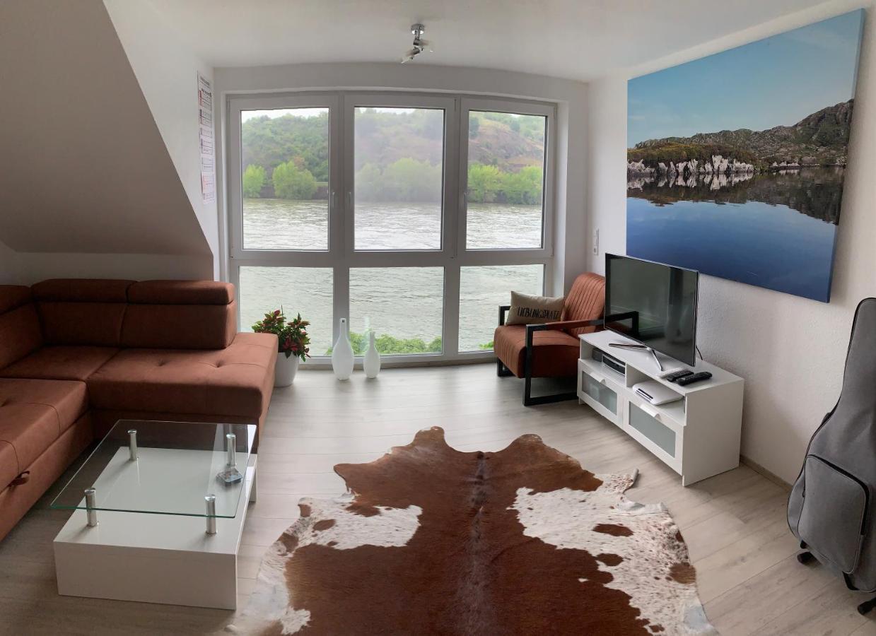 Grosse Wohnung Mit Rheinblick Boppard Eksteriør billede