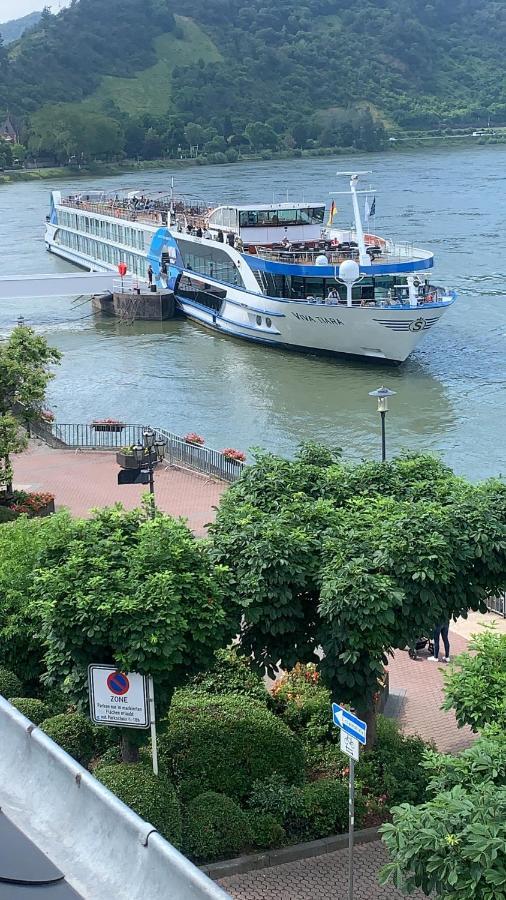 Grosse Wohnung Mit Rheinblick Boppard Eksteriør billede